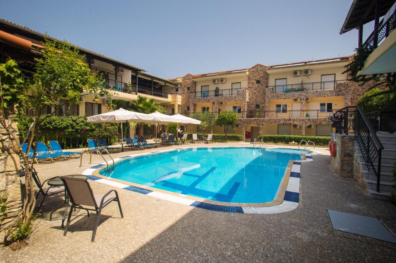 Hotel Litus Oliva Pefkochori Esterno foto