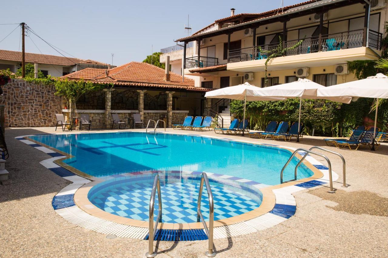 Hotel Litus Oliva Pefkochori Esterno foto